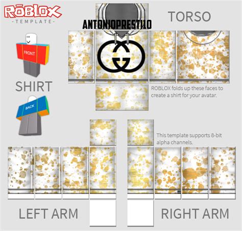 roblox clothing gucci template transparent|roblox shirt preview generator.